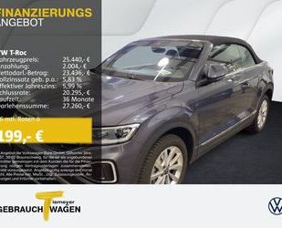 VW Volkswagen T-Roc Cabrio 1.0 TSI STYLE LM17 NAVI KA Gebrauchtwagen