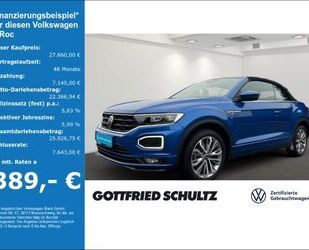 VW Volkswagen T-Roc Cabriolet R-LINE TSI DSG LED NAVI Gebrauchtwagen