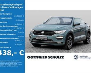 VW Volkswagen T-Roc Cabriolet 1.5 TSI R-Line rear vie Gebrauchtwagen