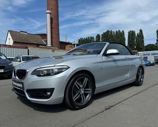 BMW BMW 220 i Sport Line*LEDER*DAB*PDC*1HAND*NAVI*AHK Gebrauchtwagen