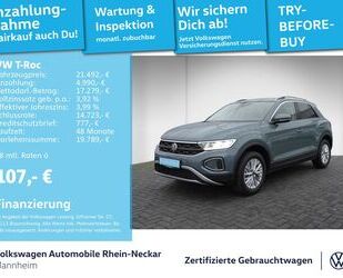 VW Volkswagen T-Roc 1.0 TSI Life Navi PDC Kamera LED Gebrauchtwagen