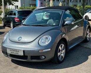 VW Volkswagen New Beetle Cabriolet 2.0, Klima, Leder, Gebrauchtwagen