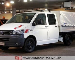 VW Volkswagen T5 2.0 TDI Pritsche Doka AHK Standheiz Gebrauchtwagen