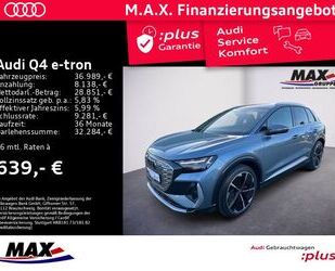 Audi Audi Q4 e-tron 40 EDITION ONE MATRIX+AHK+KAMERA+AR Gebrauchtwagen