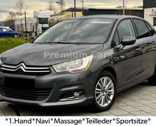 Citroen Citroën C4 Lim. 1.6 HDI Exclusive*Navi*Teilleder*S Gebrauchtwagen