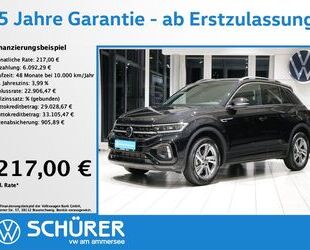 VW Volkswagen T-Roc 1.5TSI DSG R-Line AHK Matrix Navi Gebrauchtwagen