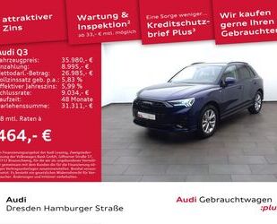 Audi Audi Q3 45TFSI S line quat. Matrix Navi AHZV Stand Gebrauchtwagen