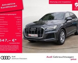 Audi Audi Q7 55TFSI e quattro S line LASER NAVI PANORAM Gebrauchtwagen