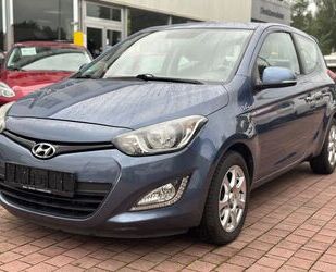 Hyundai Hyundai i20 blue Trend Klimaautomatik Garantie Gebrauchtwagen