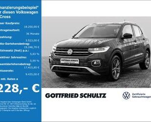 VW Volkswagen T-Cross 1.0 TSI Style LED RFK SHZ Gebrauchtwagen