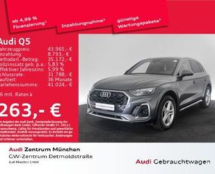 Audi Audi Q5 40 TDI qu. S tronic S line AHK/Virtual/Kam Gebrauchtwagen