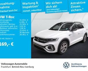 VW Volkswagen T-ROC 2.0 TDI DSG R-Line Navi LED Heckl Gebrauchtwagen