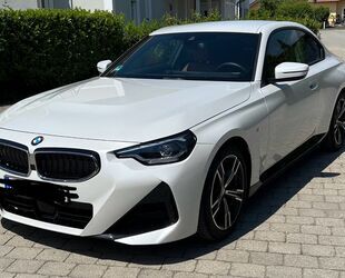 BMW BMW 220i Steptronic Coupé M Sport weiß Gebrauchtwagen