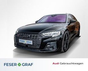 Audi Audi S8 Matrix/Pano/Standhzg/HuD/Optik schwarz Gebrauchtwagen