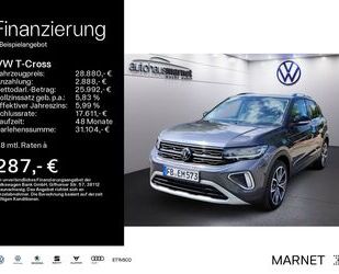 VW Volkswagen T-Cross 1.0 TSI DSG Style DLAS*RFK*NAV* Gebrauchtwagen