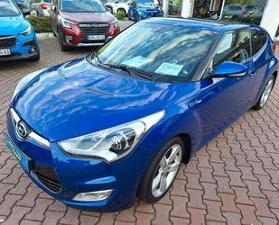 Hyundai Hyundai Veloster 1.6 GDI Premium blue, Coupe Gebrauchtwagen