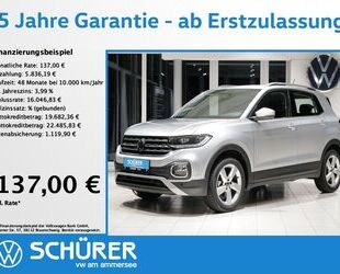 VW Volkswagen T-Cross 1.0TSI Style LED AHK Kamera Nav Gebrauchtwagen