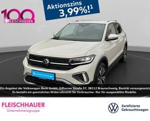 VW Volkswagen T-Cross Style 1,0 TSI AHK+NAVI+DC+LED+R Gebrauchtwagen