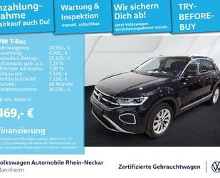 VW Volkswagen T-Roc 1.5 TSI Style DSG Navi AHK LED uv Gebrauchtwagen