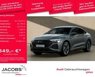 Audi Audi Q8 e-tron Sportback 55 AHK/HuD/Matrix S line Gebrauchtwagen