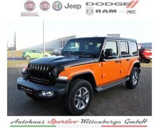 Jeep Jeep Wrangler Unlimited Sahara, Leder,AHK,LED,SHZ Gebrauchtwagen