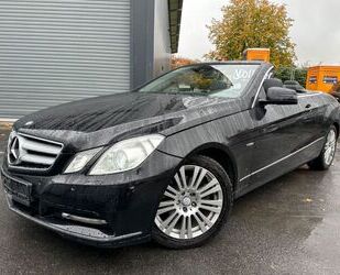 Mercedes-Benz Mercedes-Benz E 220 CDI Cabrio Leder Schwarz Xenon Gebrauchtwagen