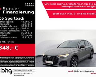 Audi Audi Q5 Sportback 40 TDI quattro S-Line Matrix Pan Gebrauchtwagen