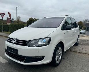 VW Volkswagen Sharan Match BMT 8Fachbereift Navi 7Sit Gebrauchtwagen