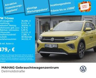 VW Volkswagen T-Cross R-Line 1.5 TSI Kamera Navi AHK Gebrauchtwagen