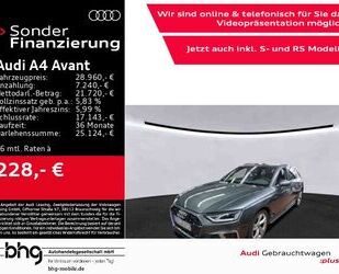 Audi Audi A4 Avant 35TFSI S tronic S line Navi connect Gebrauchtwagen