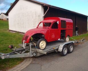 Citroen Citroën 2 CV Konvult: AK 400 76 und rote Charlston Gebrauchtwagen