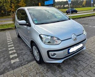 VW Volkswagen Gepflegter VW up! 1.0 44kW - silbergrau Gebrauchtwagen