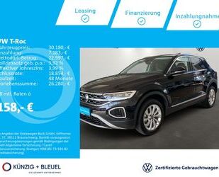 VW Volkswagen T-Roc Style 1.5 TSI DSG AHK Navi LED Gebrauchtwagen