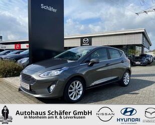 Ford Ford Fiesta Titanium SHZ LenkradHZG Klimaautom DAB Gebrauchtwagen