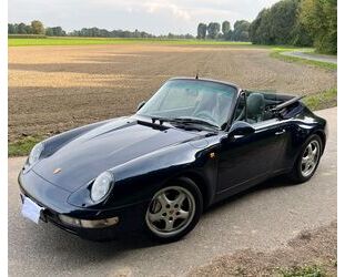 Porsche Porsche 993 C 4 Cabrio, deutsches Auto, Scheckheft Gebrauchtwagen