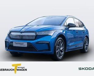 Skoda Skoda ENYAQ iV 80 Sportline AHK Pano Wärmepumpe Gebrauchtwagen