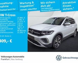 VW Volkswagen T-Cross 1.0 TSI DSG Style Navi Digitale Gebrauchtwagen