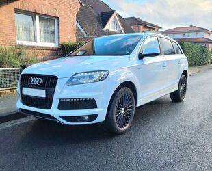 Audi Audi Q7 3.0 TDI 2013 S-Line Quattro 4L Weiß Gebrauchtwagen