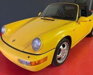 Porsche Porsche 911/964 C2 Cabrio speedgelb 2.Hand deutsch Gebrauchtwagen