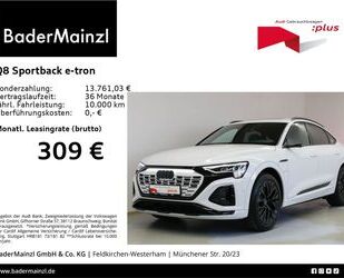 Audi Audi Q8 Sportback e-tron 55 quattro S line Pano HU Gebrauchtwagen