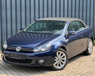 VW Volkswagen Golf VI Cabriolet Basis BMT*1Hand*Leder Gebrauchtwagen