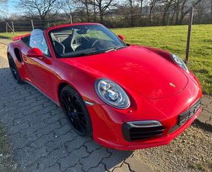 Porsche Porsche 911 Turbo S Cabrio/Keramik/Schalensitze/1. Gebrauchtwagen