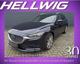 Mazda Mazda 6 Kombi 2.5l Takumi GSD Nappaleder Schwarz B Gebrauchtwagen