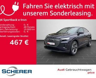 Audi Audi Q4 Sportback e-tron 45 AHK WÄRMEPUMPE NAVI Gebrauchtwagen