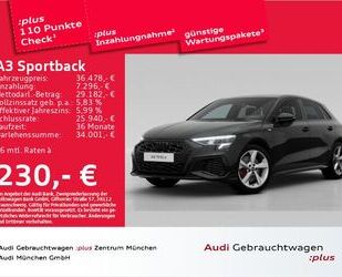 Audi Audi A3 Sportback 45 TFSI e S tronic S line Virtua Gebrauchtwagen