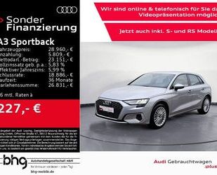 Audi Audi A3 Sportback 35TFSI advanced LED GRA MMi conn Gebrauchtwagen