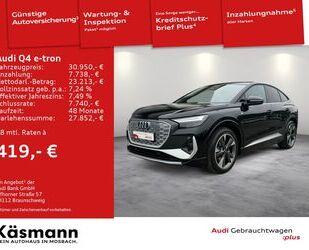 Audi Audi Q4 e-tron Sportback 35 S line NAV LED SHZ GRA Gebrauchtwagen