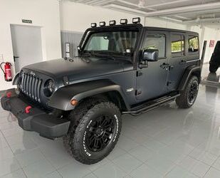 Jeep Jeep Wrangler Unlim. Sahara Blau Foliert NUR GEWER Gebrauchtwagen