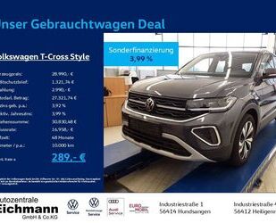 VW Volkswagen T-Cross Style 1.0 TSI+DSG+MATRIX-LED+NA Gebrauchtwagen