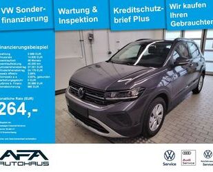 VW Volkswagen T-Cross 1.0 TSI LIFE AHK*LED*ACC*DC*App Gebrauchtwagen